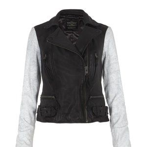 ALLSAINTS Albany Biker Leather Jacket